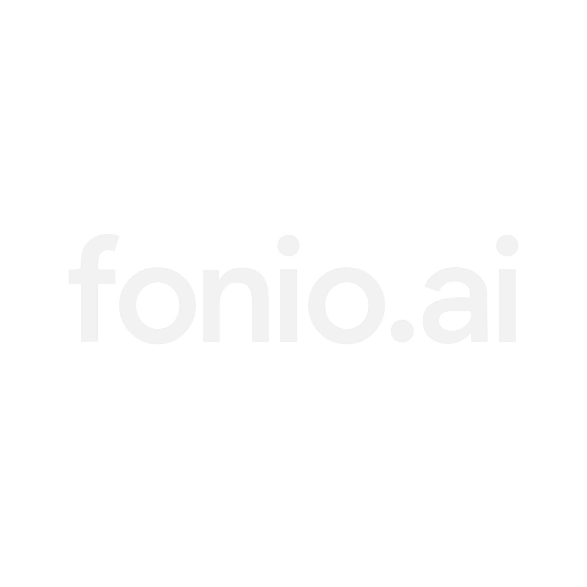 Fonio.ai-Logo mit schlichtem Schriftzug „fonio.ai“ in runder, moderner Schrift.